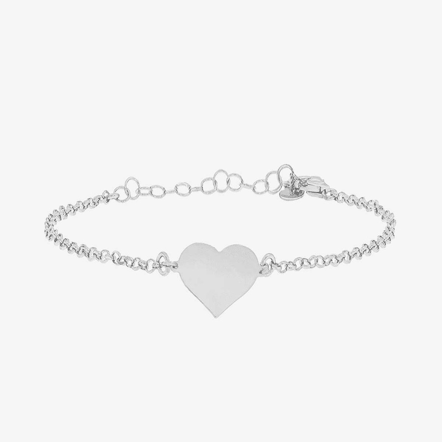 Joyer A B&U  | Pulsera De Plata Heart