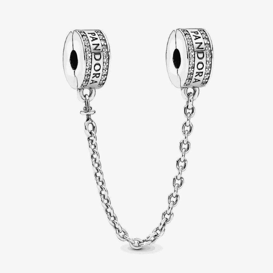 Joyer A Pandora  | Cadena De Seguridad Logo Pandora