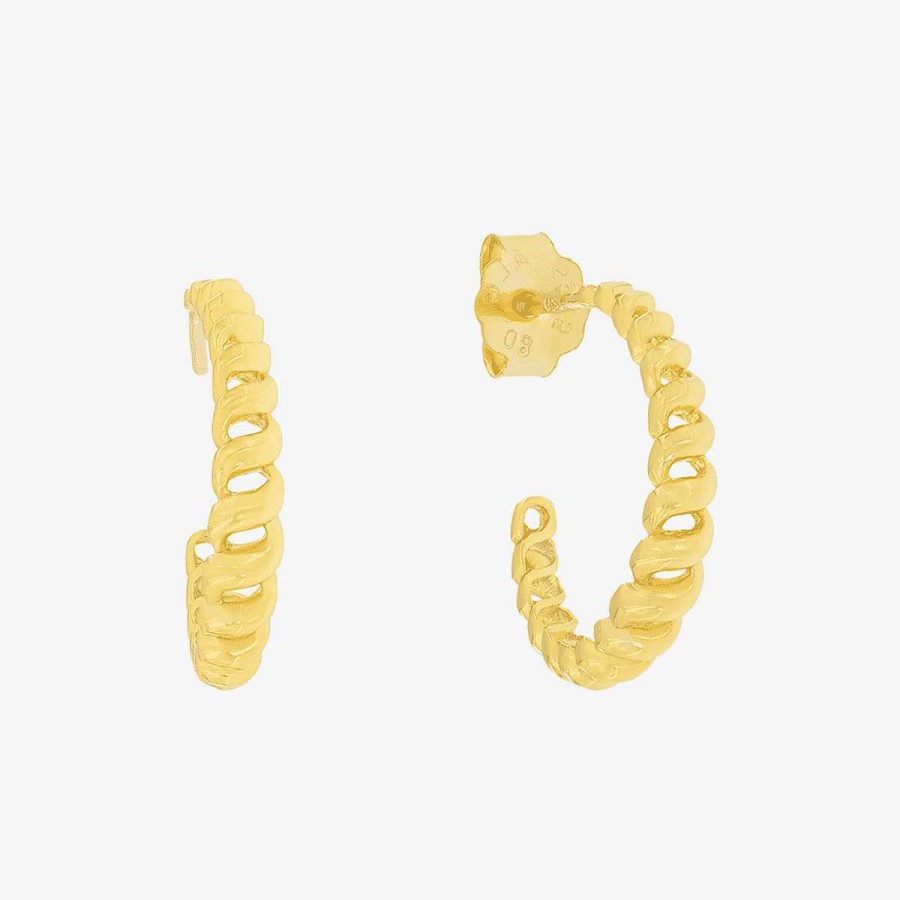 Joyer A B&U  | Aros De Plata Ba O Oro Chain