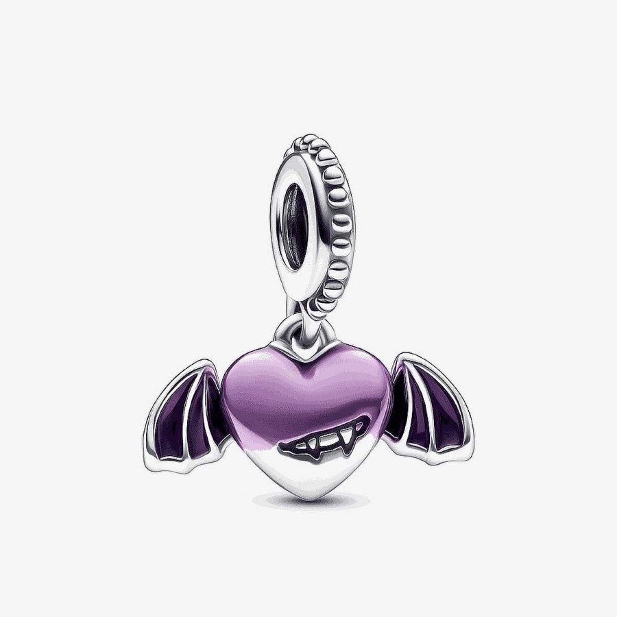 Joyer A Pandora  | Charm Colgante Pandora Coraz N De Vampiro