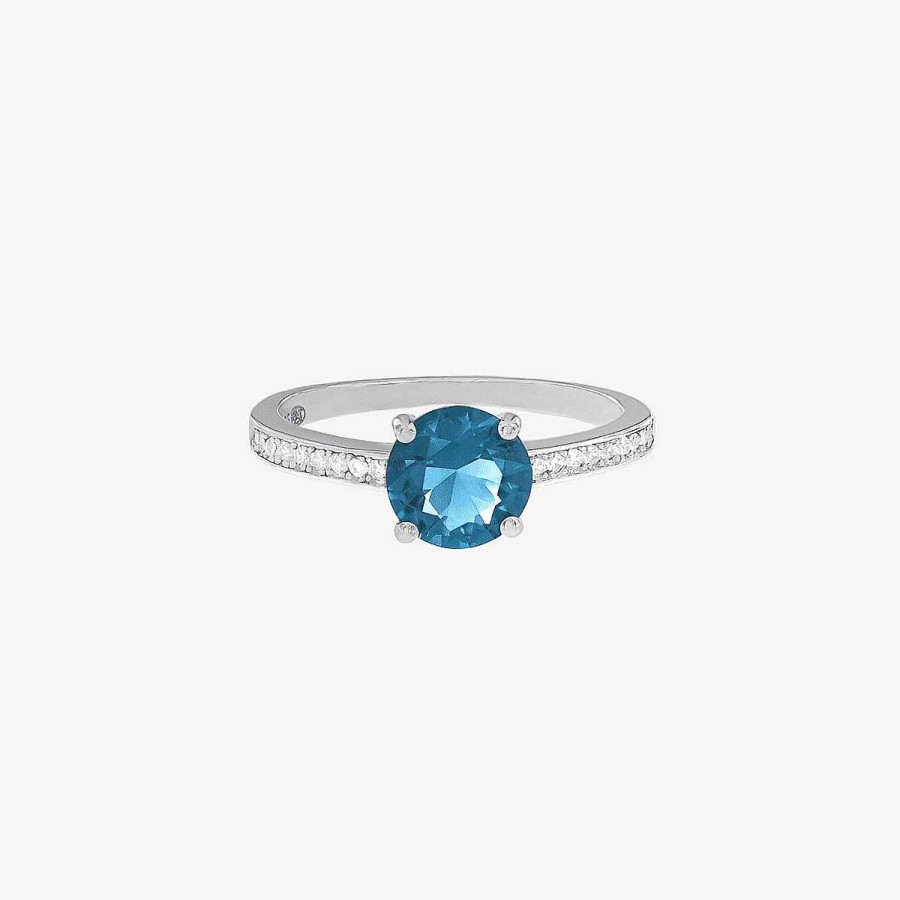 Joyer A B&U  | Anillo De Plata Blue Sky