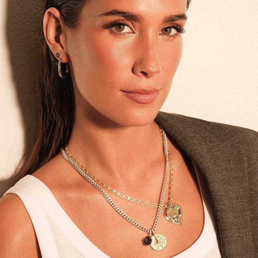 Joyer A Agatha Paris  | Colgante Abrazo De Agatha Paris – Plata / Oro