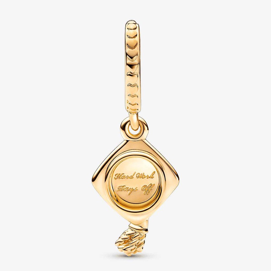 Joyer A Pandora  | Charm Colgante Pandora Birrete Graduaci N