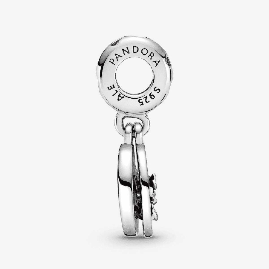Joyer A Pandora  | Charm Colgante Pandora Amor Y Besos De Mickey Mouse & Minnie Mouse De Disney