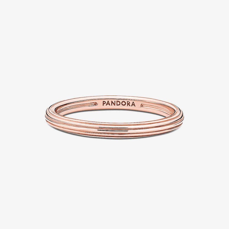 Joyer A Pandora  | Anillo Pandora Me Chapado En Oro Rosa