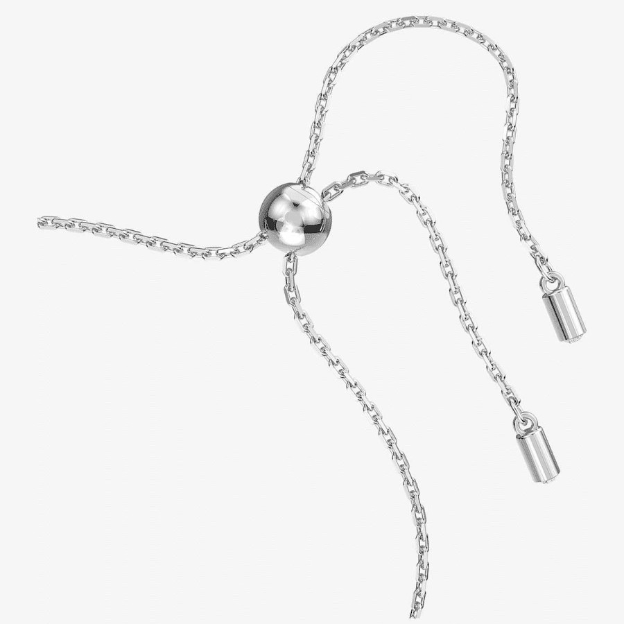 Joyer A Swarovski  | Pulsera Constella Swarovski Ba Ada En Rodio