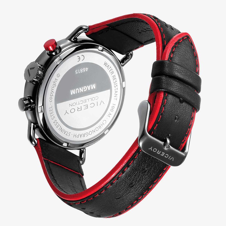 Relojes Viceroy  | Reloj Viceroy Magnum, Cron Grafo, Brazalete Piel Bicolor, Esfera Bicolor