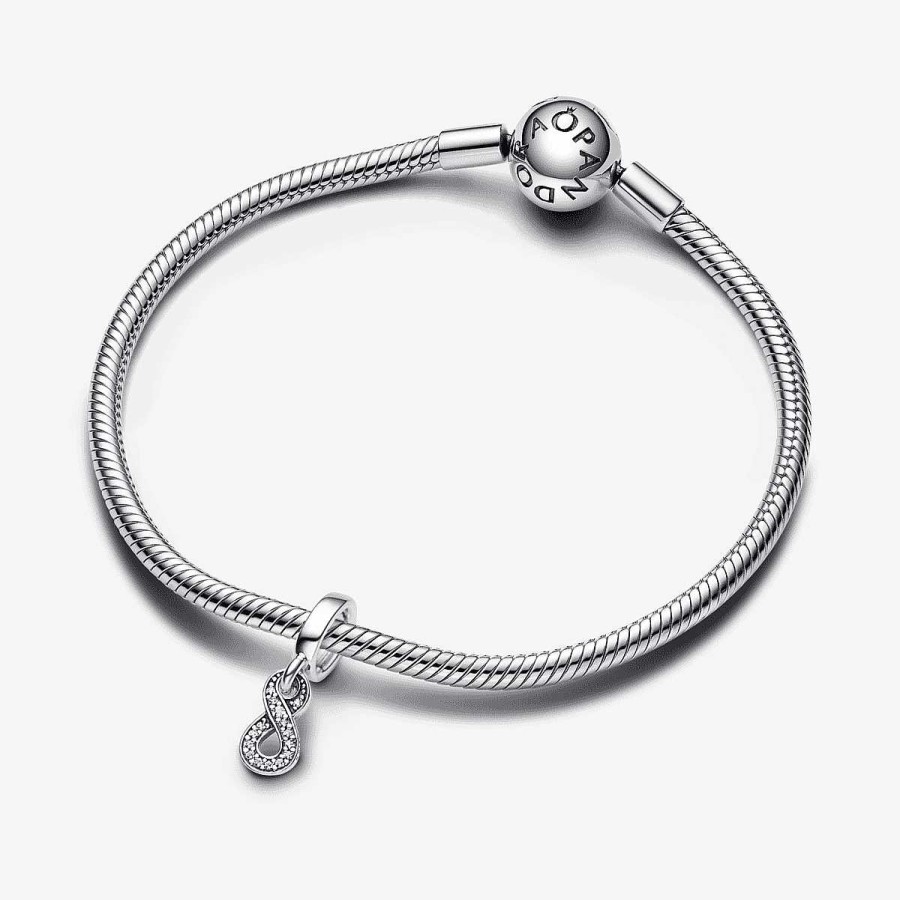 Joyer A Pandora  | Charm Colgante Pandora Infinito Brillante