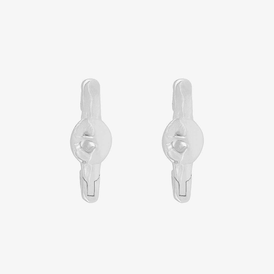 Joyer A B&U  | Aros De Plata Dot