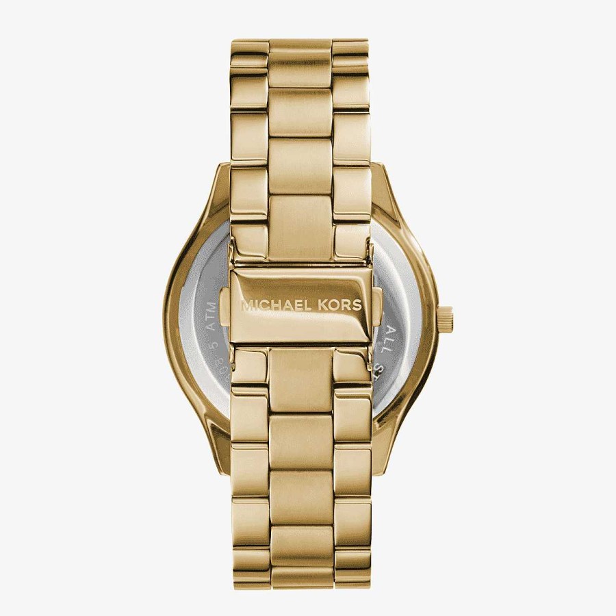 Relojes Michael Kors  | Reloj Michael Kors Slim Runway Dorado