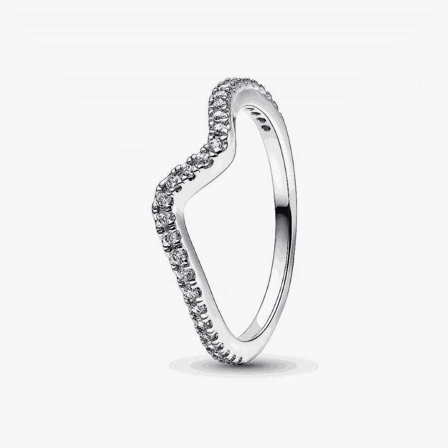 Joyer A Pandora  | Anillo Pandora Ola Brillante