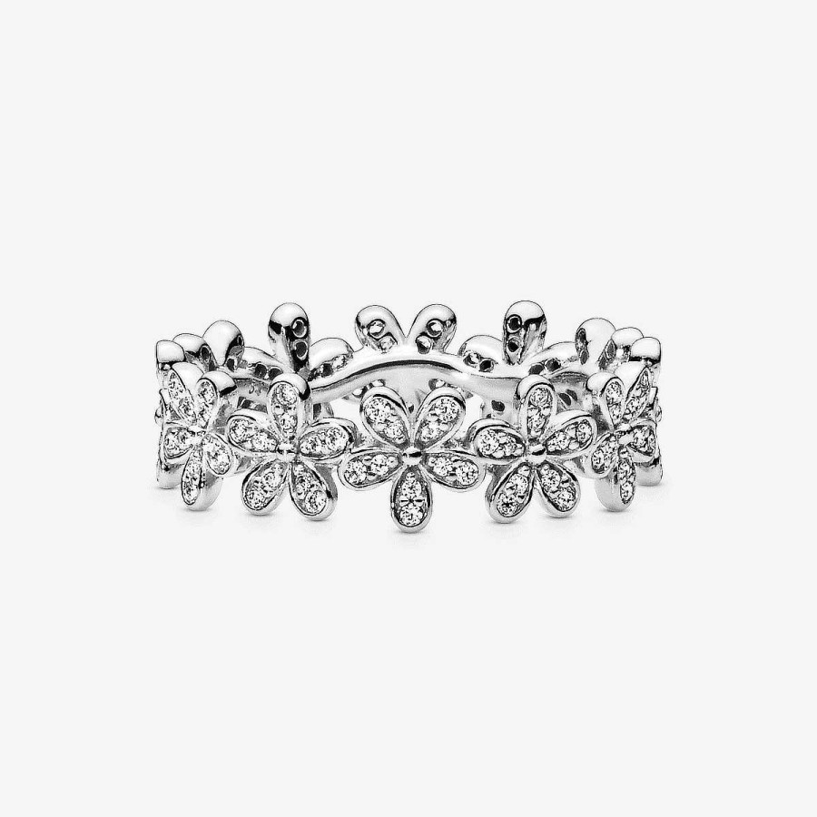 Joyer A Pandora  | Anillo Pandora Margaritas Deslumbrantes