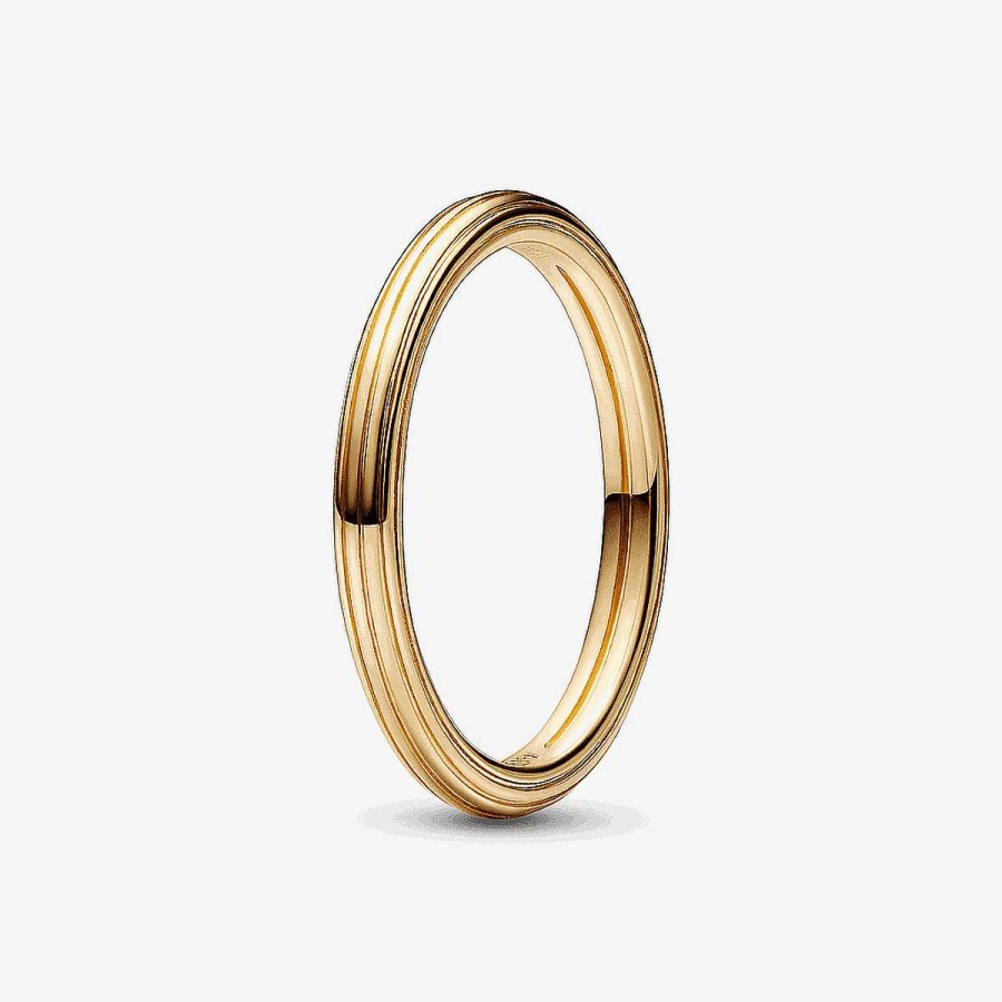Joyer A Pandora  | Anillo Pandora Me Chapado En Oro