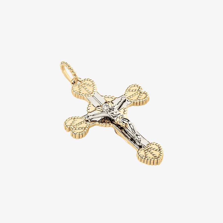 Joyer A Agatha Paris  | Colgante Jes S De Agatha Paris – Oro / Plata