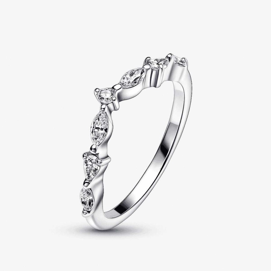 Joyer A Pandora  | Anillo Pandora Deseo Alterno Brillante