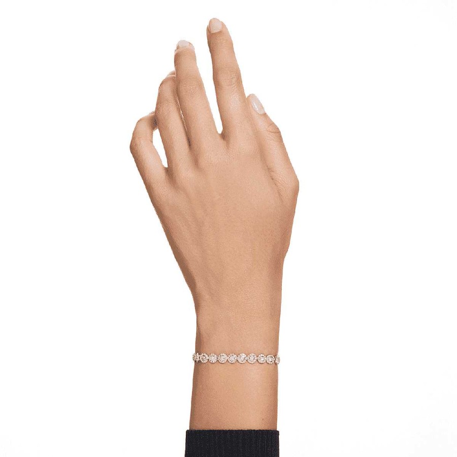 Joyer A Swarovski  | Pulsera Angelic Swarovski Ba Ada En Rodio
