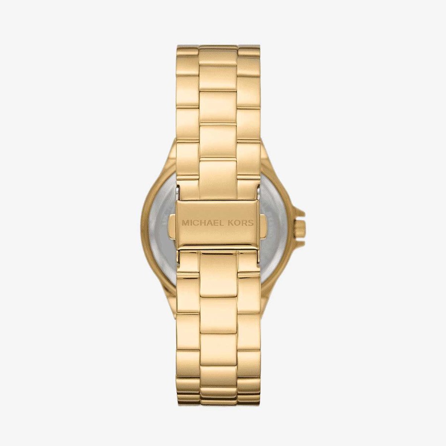 Relojes Michael Kors  | Reloj Michael Kors Lennox Dorado Con Incrustaciones