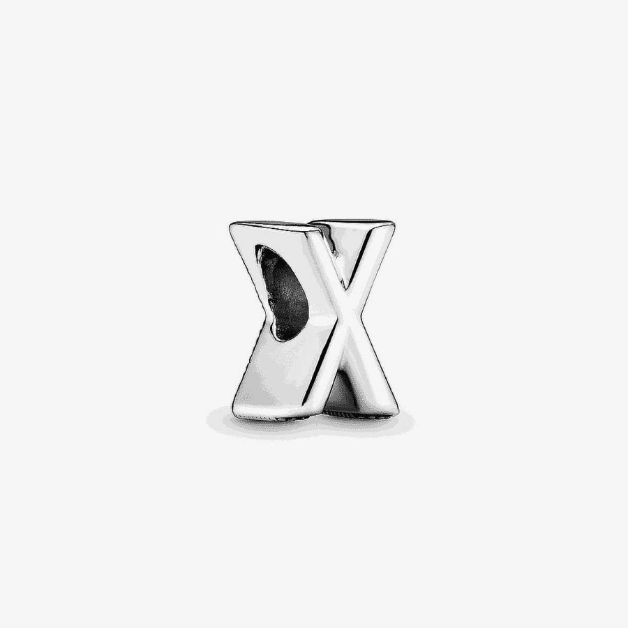 Joyer A Pandora  | Charm Pandora En Plata De Ley Letra X