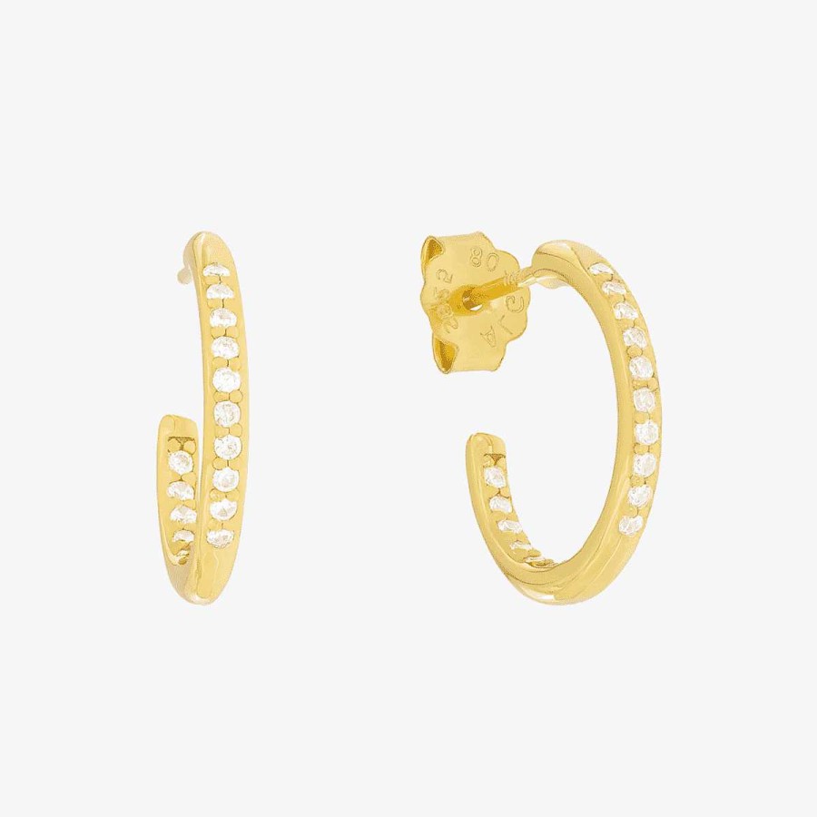 Joyer A B&U  | Aros De Plata Brel, Chapados En Oro