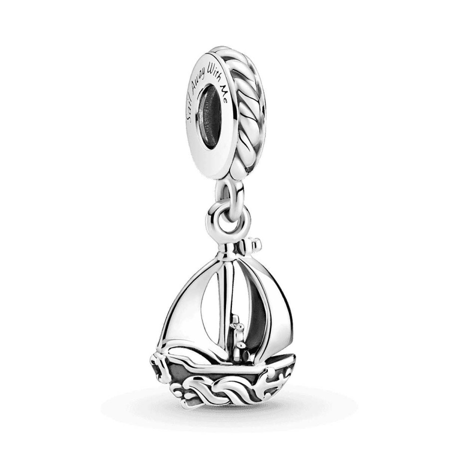 Joyer A Pandora  | Charm Colgante Pandora Barco De Vela