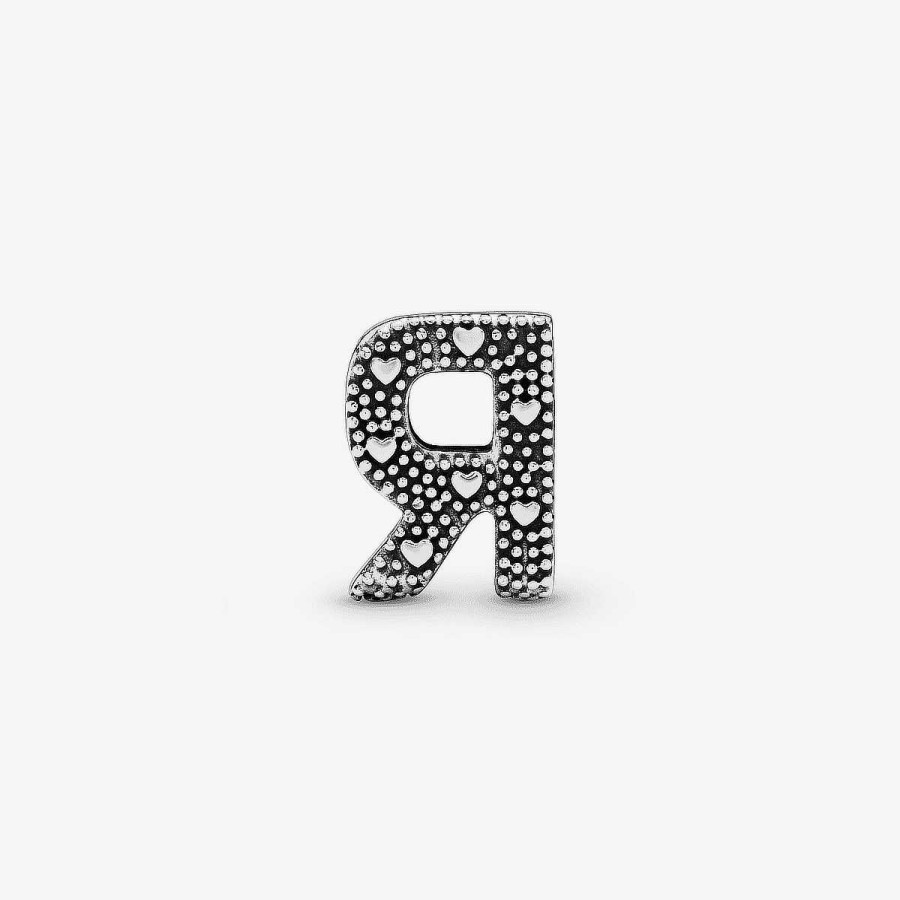 Joyer A Pandora  | Charm Pandora En Plata De Ley Letra R