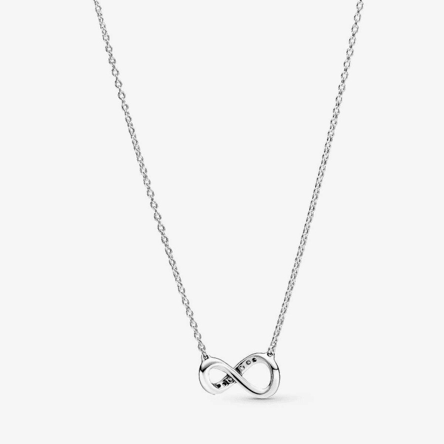 Joyer A Pandora  | Collar Pandora Infinito Brillante