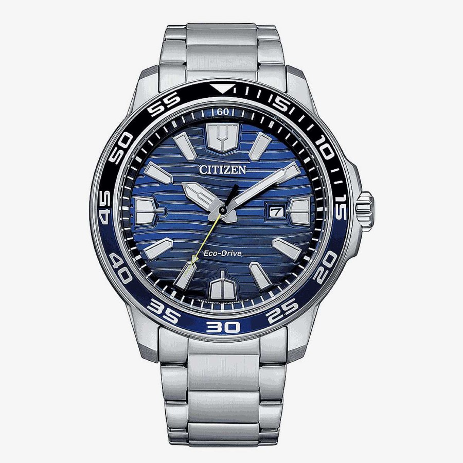 Relojes Citizen  | Reloj Citizen Of Collection 3 Agujas Esfera Azul