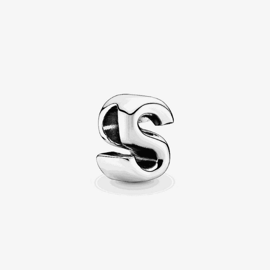 Joyer A Pandora  | Charm Pandora En Plata De Ley Letra S