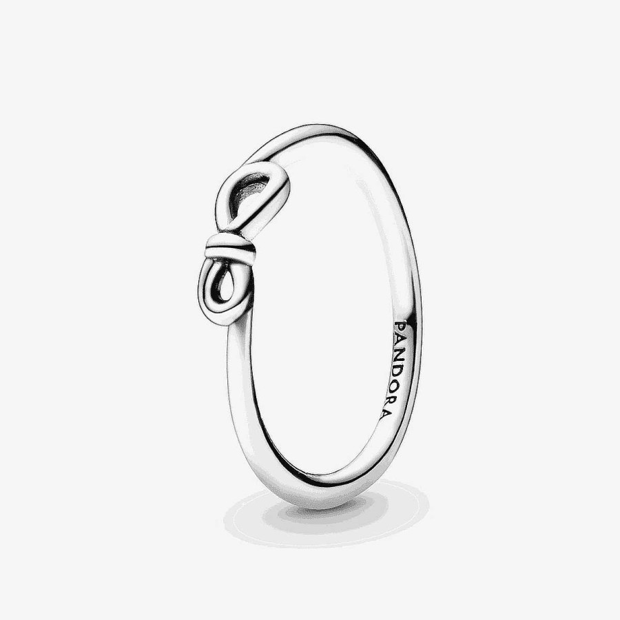 Joyer A Pandora  | Anillo Pandora Nudo Infinito En Plata