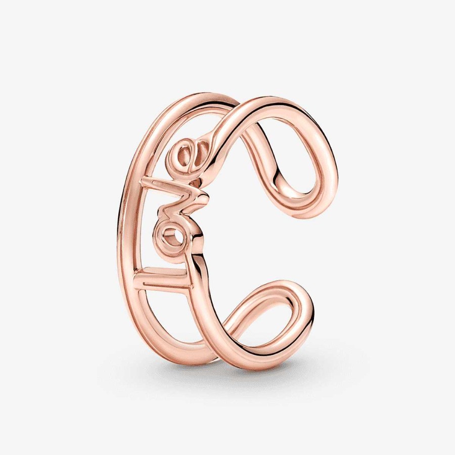 Joyer A Pandora  | Anillo Love Abierto Pandora Me